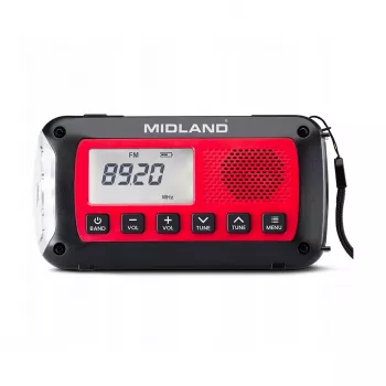 Midland ER100 Radio de emergencia con batería de 2600mAh
