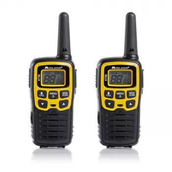 Walkie-talkie Midland XT50 Adventure 24 canales 446.00625 - 446.09375 MHz negro, gris