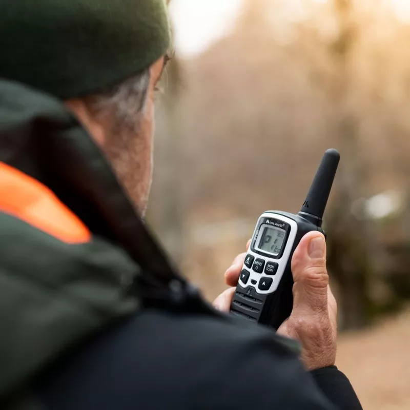 Walkie-talkie Midland XT50 Adventure 24 canales 446.00625 - 446.09375 MHz negro, gris