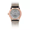 MIDO Baroncelli Signature Lady Automatic Watch 33mm oro rosa PVD acero inoxidable piel marrón