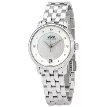 MIDO reloj automático mujer M039207111060 33mm acero inoxidable esfera nácar