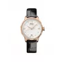 MIDO reloj automático para mujer M043207360180 34mm oro rosa PVD acero inoxidable esfera de nácar blanca correa de piel negra Limited Edition
