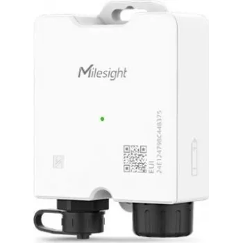 Milesight Sensor de temperatura LoRaWAN TS201-868M, EU868, NTC interno, configuración NFC, IP30, alimentado por batería