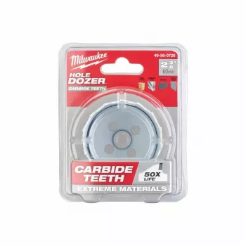 Milwaukee HOLE DOZER sierra de corona 60 mm con dientes de carburo