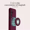 MIO Berry Blooms funda MagSafe compatible con soporte de anillo