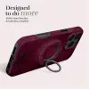 MIO Berry Blooms funda MagSafe compatible con soporte de anillo