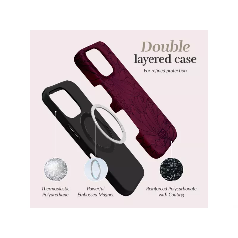 MIO Berry Blooms Magsafe Compatible con iPhone 17