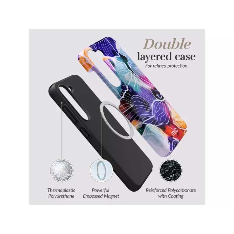 MIO Flowers compatible con MagSafe para Samsung S24 5G