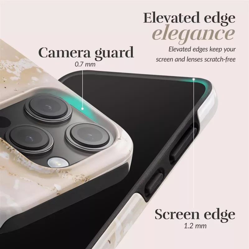 MIO Gold Marble funda compatible con MagSafe para iPhone 16 Plus