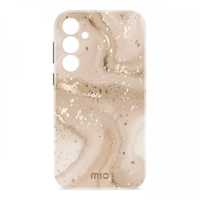 Funda MIO Gold Marble compatible con Magsafe para Samsung S25 Plus 5G