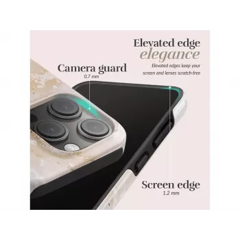 Funda compatible con MagSafe MIO Gold Marble para iPhone 17