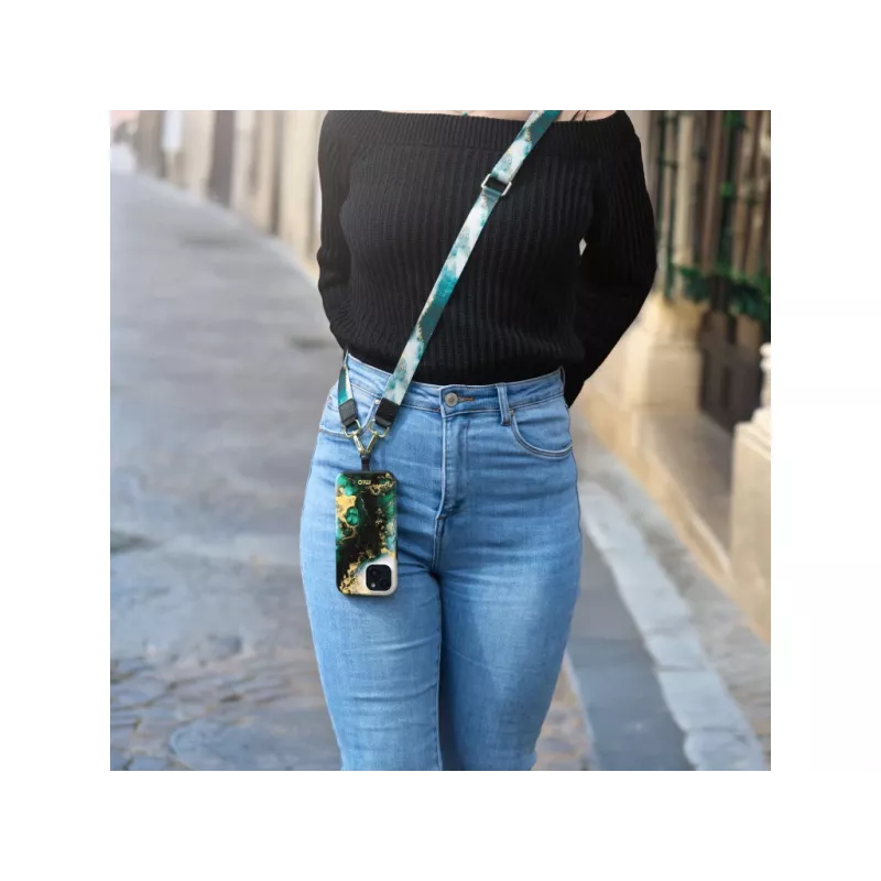 MIO Green Marble funda compatible con MagSafe para Samsung S25 Ultra 5G