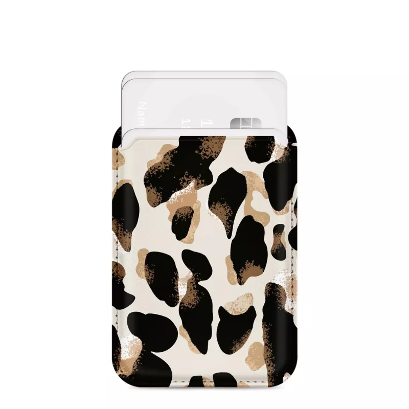 MIO Leopard Funda Magsafe con soporte para tarjetas