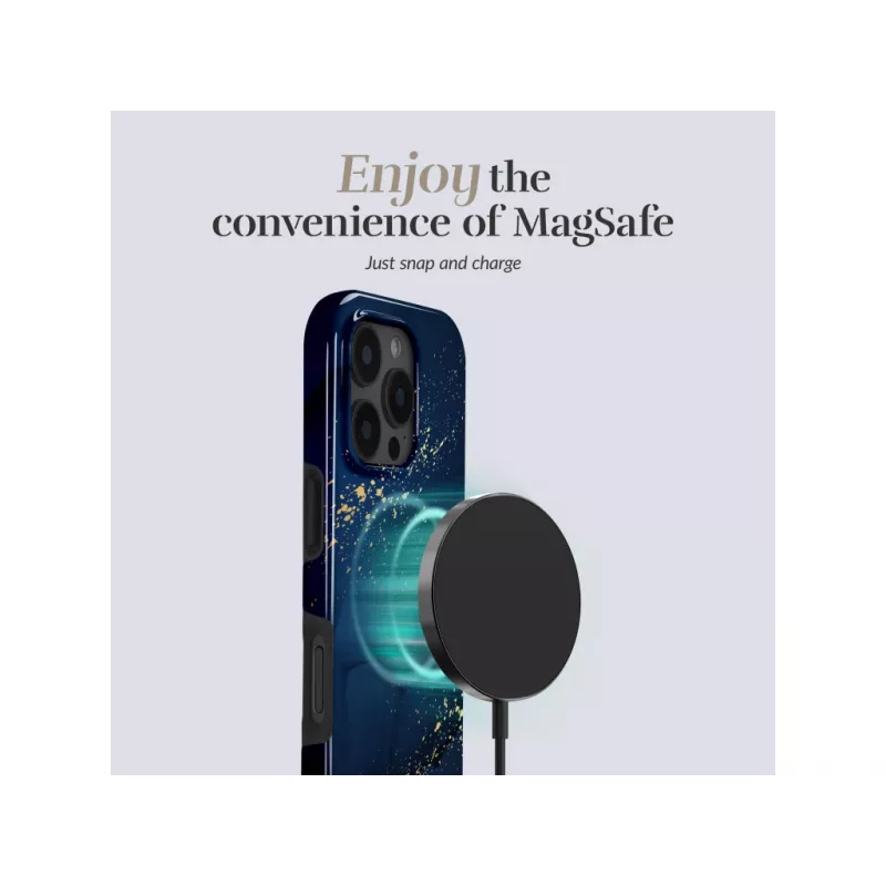MIO Midnight Sparkle funda MagSafe compatible con iPhone 17 Pro