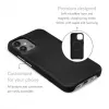 Mio Mobilize Funda de piel premium compatible con Magsafe para Apple iPhone 17 Pro Negra