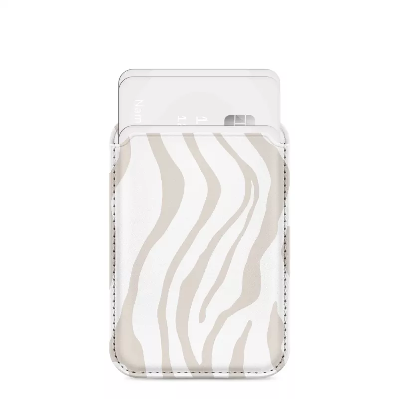 MIO Sandy Zebra funda MagSafe compatible con soporte para tarjetas