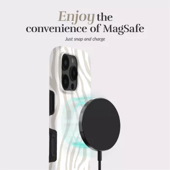 MIO Sandy Zebra Funda Magsafe Compatible con iPhone 16
