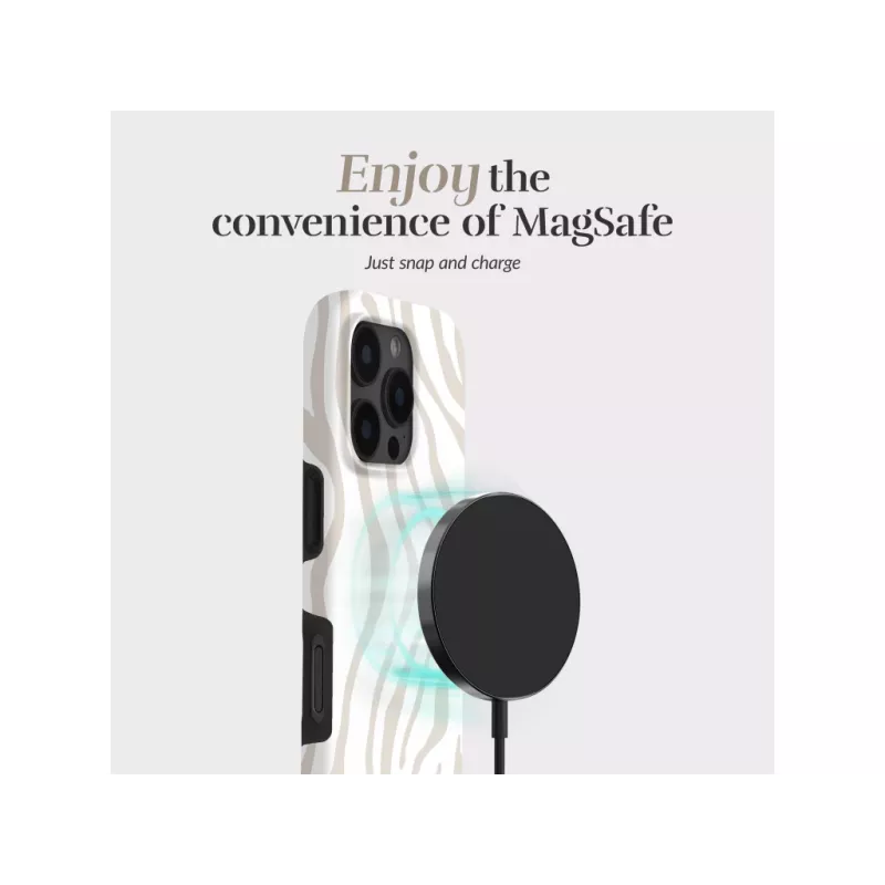 MIO Sandy Zebra Funda Magsafe compatible con iPhone 17 Pro Max