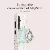MIO Soft Terrazzo funda MagSafe compatible con soporte de anillo