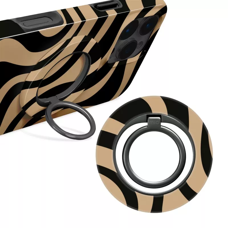 MIO Swirl Funda Magsafe con soporte de anillo