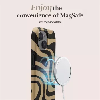 MIO Swirl funda compatible con MagSafe para iPhone 16 Pro