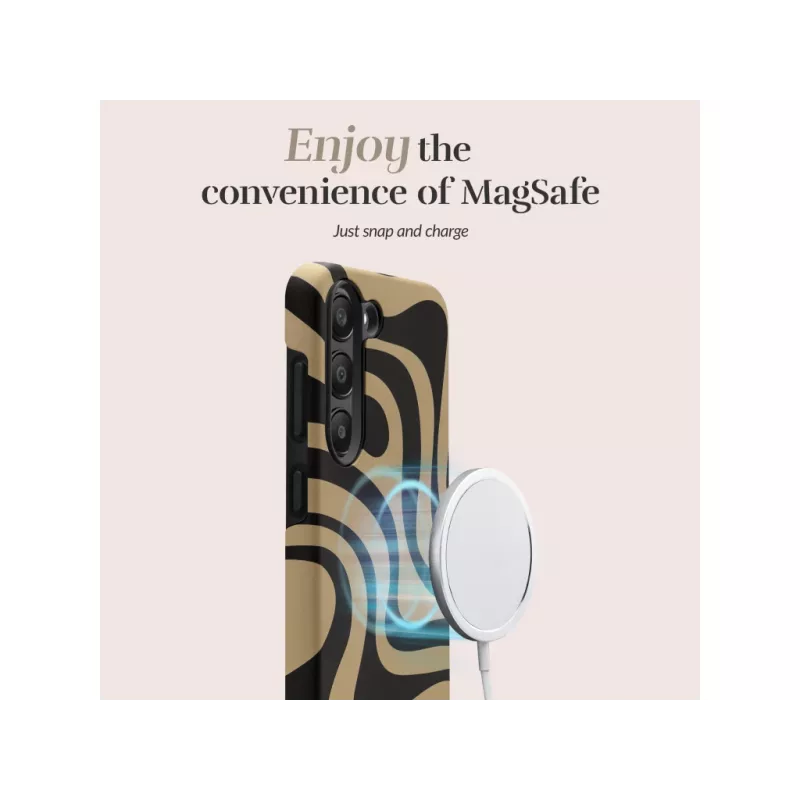 Funda MIO Swirl compatible con Magsafe para Samsung S25 Ultra 5G