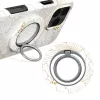 MIO White Roses Funda MagSafe Compatible con Anillo Sujeta