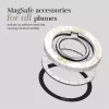 MIO White Roses Funda MagSafe Compatible con Anillo Sujeta