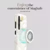 MIO White Roses Funda MagSafe Compatible con Anillo Sujeta