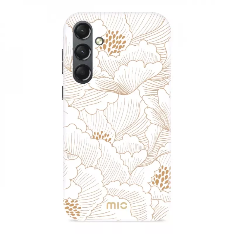 MIO White Roses Magsafe funda compatible para Samsung S24 5G