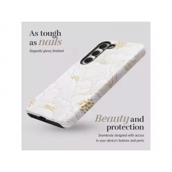 MIO White Roses Magsafe compatible para Samsung S25 5G