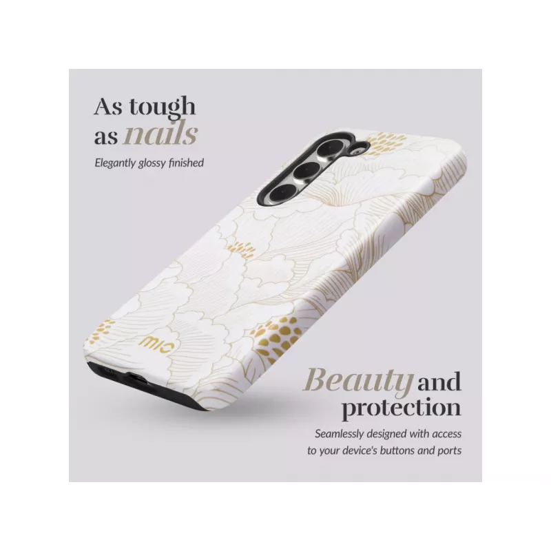 MIO White Roses Magsafe compatible para Samsung S25 5G