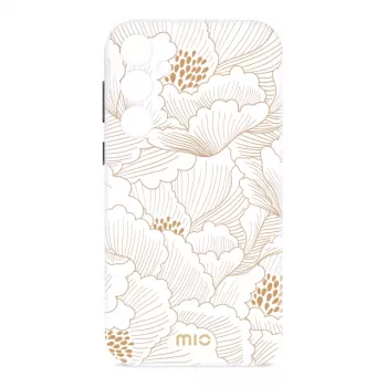 MIO White Roses Magsafe compatible para Samsung S25 5G
