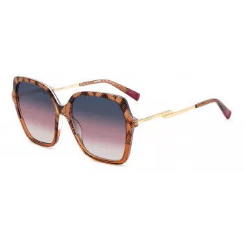Missoni Gafas de sol de mujer estilo ojo de gato MIS0148/S 305 Havana Brown Gradient 57mm
