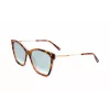 MISSONI Gafas de sol para mujer MIS0003S2NL - Havana acetato Cat Eye con lentes degradadas marrones