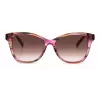 MISSONI Gafas de sol de mujer MIS0007S8CCHA - Havana marrón acetato montura rectangular con lentes degradadas marrones