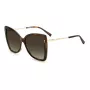 MISSONI Gafas de sol para mujer MIS0083S086 - Montura Butterfly de acetato, lentes degradadas marrones, 58 mm