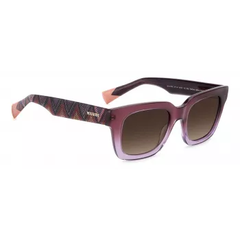 Gafas de sol de mujer MISSONI MIS0103S0T7HA Havana marrón degradado 50mm