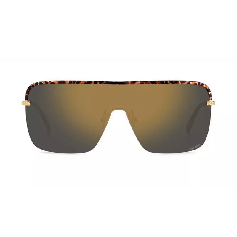 MISSONI Gafas de sol de mujer MIS0139S0NR - Montura de plástico de contorno completo, protección UV400, lente 99mm, puente 00mm, varilla 135mm