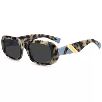 MISSONI Gafas de sol mujer MIS0220SC9K Montura cuadrada de acetato havana lente gris degradada 52/20/140 mm