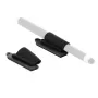 MOBILIS Pack de 10 soportes universales autoadhesivos para stylus - Negro