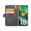 Mobilize Classic Gelly Wallet Funda tipo libro para Xiaomi Redmi Note 15 5G, Negra