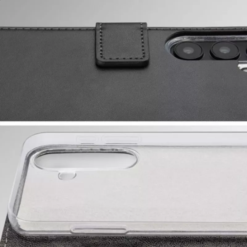 Mobilize Classic Gelly Wallet Funda tipo libro para Xiaomi Redmi Note 15 Pro 5G, Negra