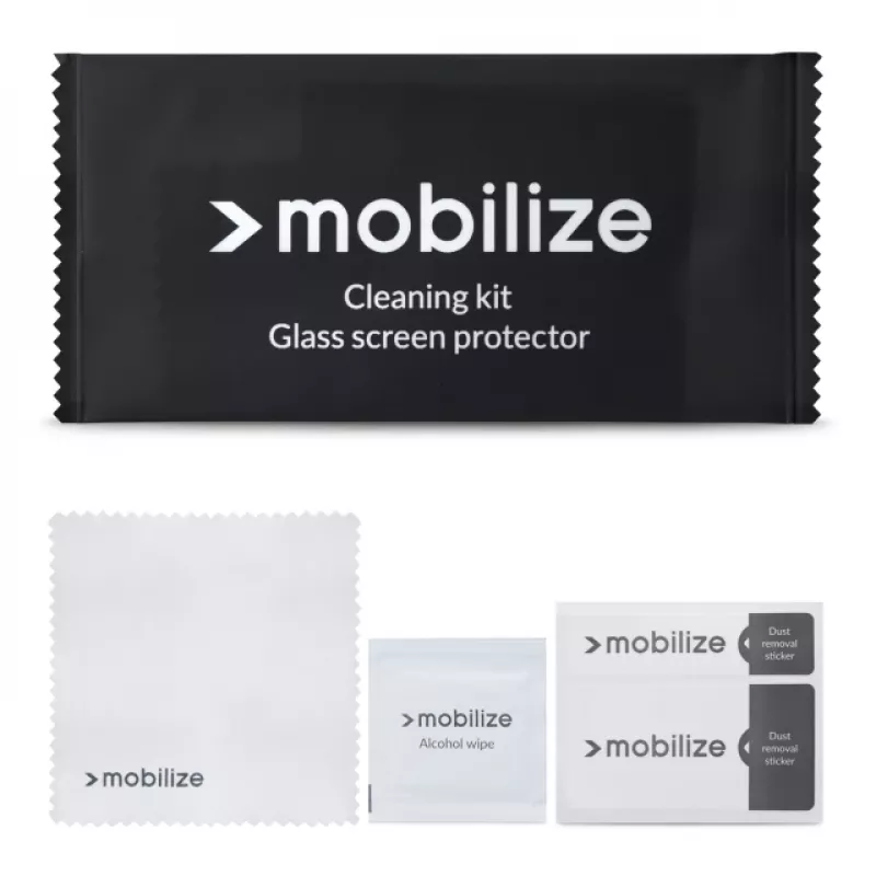 Mobilize Protector de pantalla de vidrio Edge-To-Edge para Xiaomi Redmi Note 14 Pro 4G/Note 14 Pro 5G/Note 14 Pro+ 5G Edge Glue