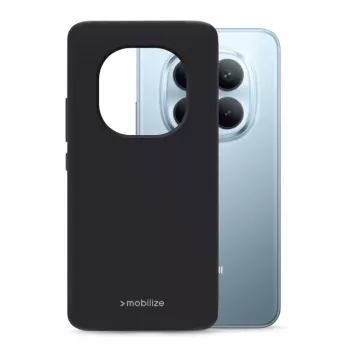 Funda Gelly de goma Mobilize para Xiaomi Redmi Note 15 Pro+ 5G negro mate
