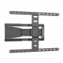 MOBILUX Sbox PLB-79464 soporte de pared fijo para TV – para pantallas de 43-90 inch, capacidad de carga 50 kg, VESA hasta 600x400 mm, negro