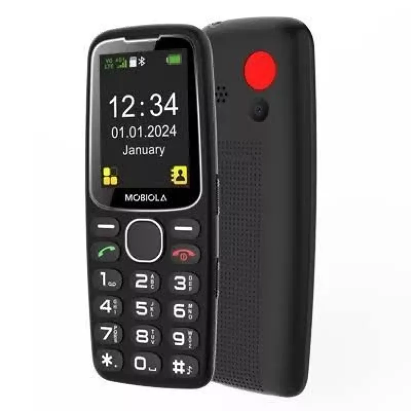 Mobiola MB4120 Teléfono básico, Negro