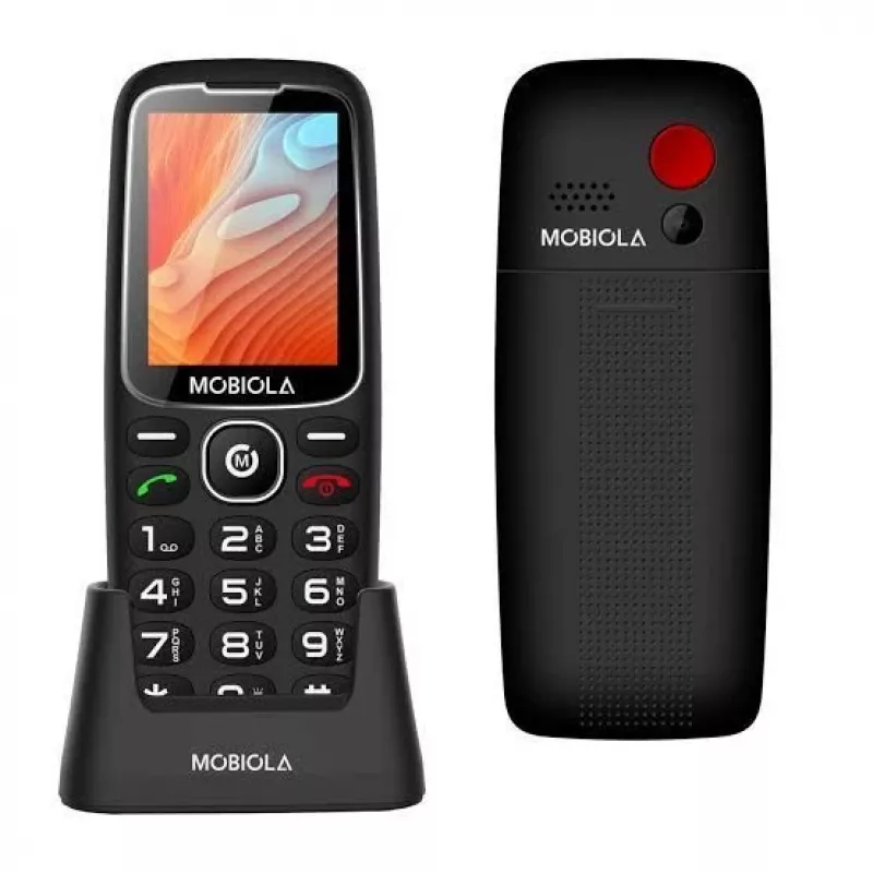 Mobiola MB4120 Teléfono básico, Negro