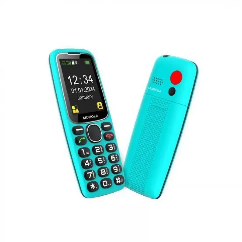 Mobiola MB4120 Teléfono básico, Turquesa