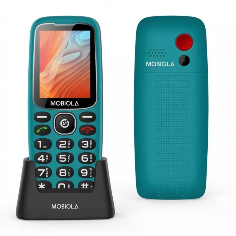 Mobiola MB4120 Teléfono básico, Turquesa